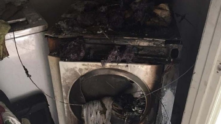 Çamaşır Kurutma Makinesinin Yangın Çıkarmasını Önleme